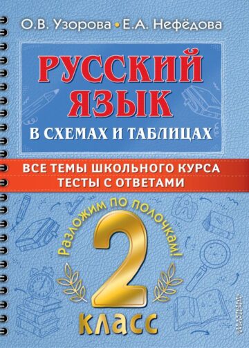 Русский язык в схемах и таблицах. Все темы школьного курса 2 класса с тестами.