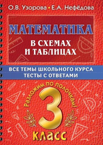 Математика в схемах и таблицах. Все темы школьного курса 3 класса с тестами.