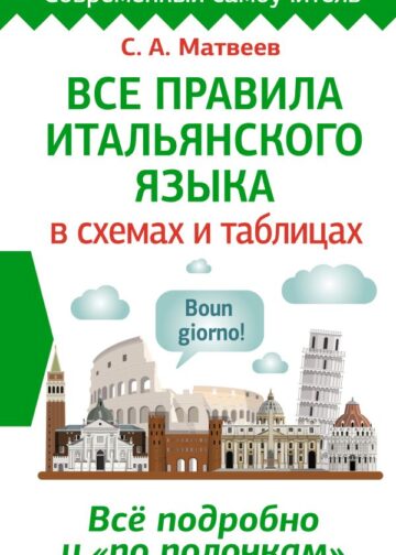 Все правила итальянского языка в схемах и таблицах