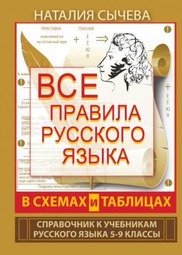 Все правила русского языка в схемах и таблицах. 5 - 9 классы