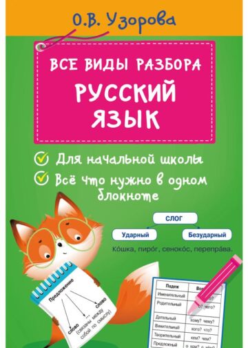 Все виды разбора. Русский язык