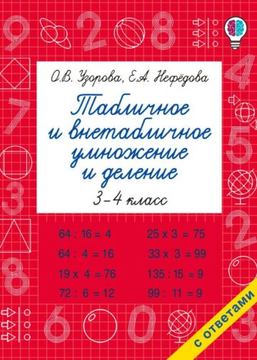Табличное и внетабличное умножение и деление