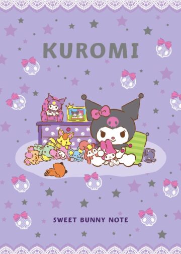 Kuromi. Sweet Bunny Note