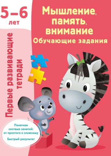 Мышление, память, внимание. Обучающие задания. 5-6 лет