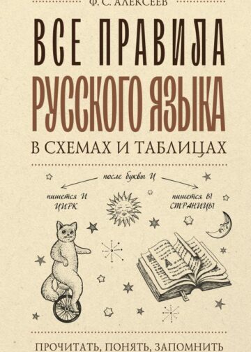 Все правила русского языка в схемах и таблицах