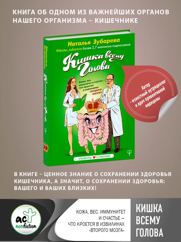 Кишка всему голова. Кожа, вес, иммунитет и счастье — что кроется в извилинах «второго мозга»